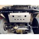 Osłona HD2 drążków przednich do Land Rover Defender aluminiowa