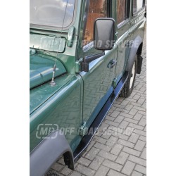 Progi boczne skrzynkowe do Land Rover Defender 90 rock sliders www.mp4x4.pl