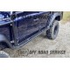Progi boczne HD do Land Rover Defender 110 rock sliders  www.mp4x4.pl
