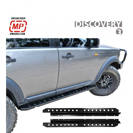 Progi boczne skrzynkowe HD do Land Rover Discovery III mp4x4.pl rock slider