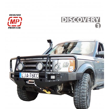 Zderzak przedni HD do Land Rover Discovery III z orurowaniem (bullbarem) mp4x4.pl