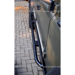 Progi boczne HD do Land Rover Defender 110 rock sliders  www.mp4x4.pl
