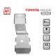 Zestaw aluminiowych osłon podwozia HD do TOYOTA HILUX Revo od 2015