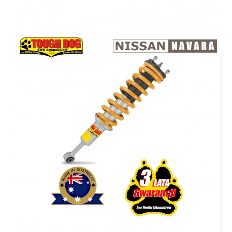 Kolumna zawieszenia Nissan Navara NP300 07/2015-11/2020 lift +35mm www.mp4x4.pl
