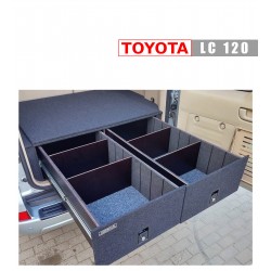 Zabudowa wyprawowa Toyota Land Cruiser 120
